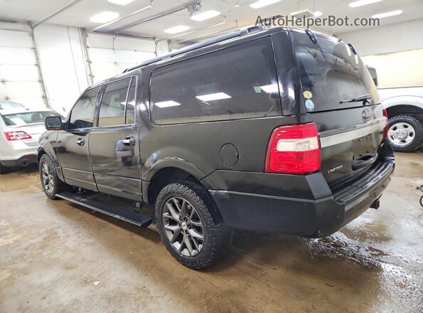 1FMJK2AT6HEA46946 2017 FORD EXPEDITION Black Trasero izquierdo