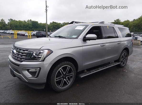 1FMJK2AT6MEA69783 2021 FORD EXPEDITION Silver წინა მარცხენა ხედი სამი მეოთხედიდან