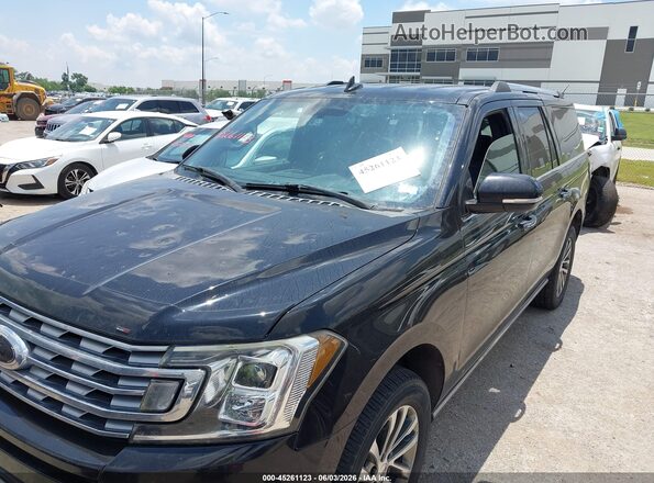 1FMJK2AT7JEA19857 2018 FORD EXPEDITION MAX Black წინა ხედი