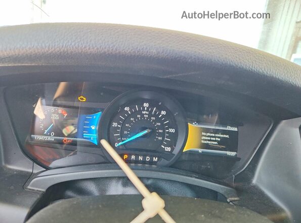 1FMJK2AT8GEF53197 2016 FORD EXPEDITION Черный Вид щитка приборов