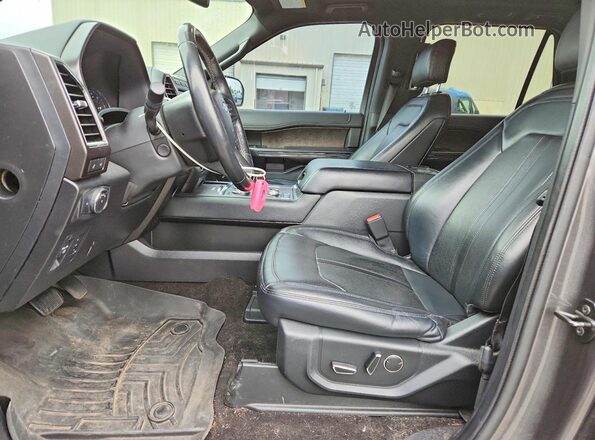 1FMJK2AT8JEA67402 2018 FORD EXPEDITION Серый Вид салона спереди