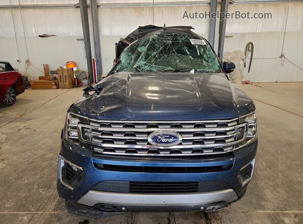 1FMJK2AT8KEA13776 2019 FORD EXPEDITION Blue წინა ხედი