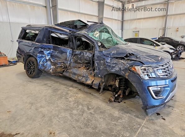 1FMJK2AT8KEA13776 2019 FORD EXPEDITION Blue წინა მარჯვენა