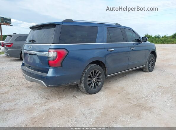 1FMJK2AT8KEA49774 2019 FORD EXPEDITION MAX Blue Trasero derecho