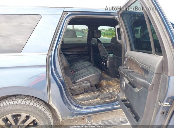 1FMJK2AT8KEA49774 2019 FORD EXPEDITION MAX Blue Vista de la etiqueta del VIN