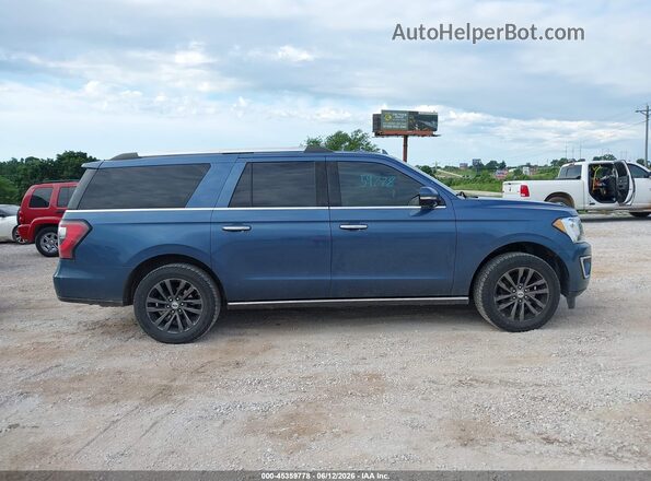 1FMJK2AT8KEA49774 2019 FORD EXPEDITION MAX Blue Vista interior trasera
