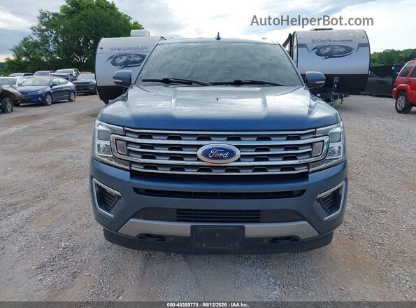1FMJK2AT8KEA49774 2019 FORD EXPEDITION MAX Blue Vista del cuadro de instrumentos