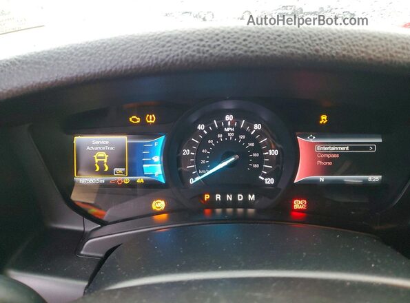 1FMJK2AT9HEA05646 2017 FORD EXPEDITION Silver Vista del cuadro de instrumentos