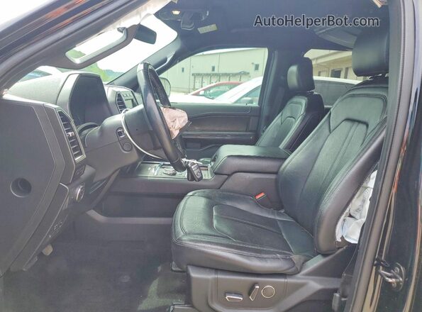 1FMJK2ATXJEA25068 2018 FORD EXPEDITION Черный Вид салона спереди