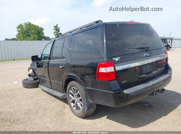 1FMJU1HT0HEA81010 2017 FORD EXPEDITION Черный Задняя левая четверть