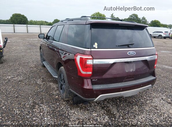 1FMJU1HT0MEA60958 2021 FORD EXPEDITION Burgundy Trasero izquierdo