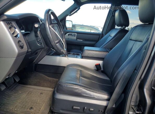 1FMJU1HT1HEA28798 2017 FORD EXPEDITION Черный Вид салона спереди