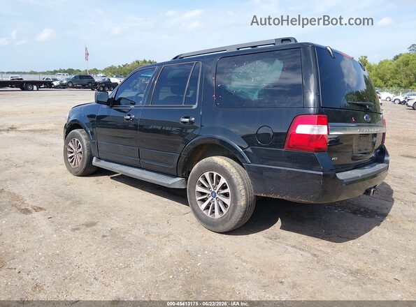 1FMJU1HT2HEA09712 2017 FORD EXPEDITION Черный Задняя левая четверть