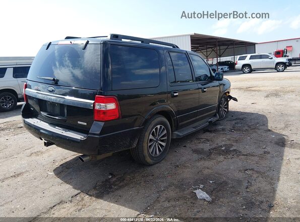 1FMJU1HT2HEA09712 2017 FORD EXPEDITION Черный Задняя правая четверть