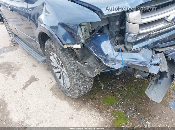 1FMJU1HT3GEF50220 2016 FORD EXPEDITION Blue Vista frontal