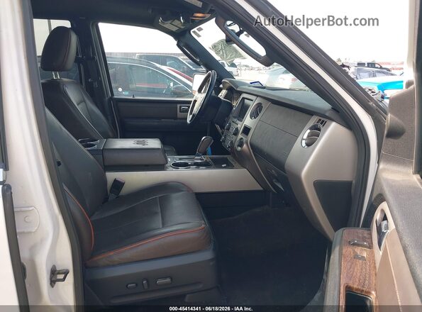 1FMJU1HT3HEA77808 2017 FORD EXPEDITION White Vista interior delantera