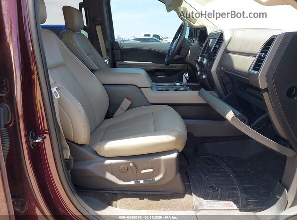 1FMJU1HT3LEA28388 2020 FORD EXPEDITION Burgundy Widok wnętrza z przodu