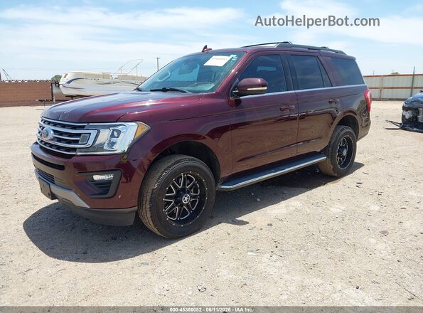 1FMJU1HT3LEA28388 2020 FORD EXPEDITION Burgundy Przód lewy