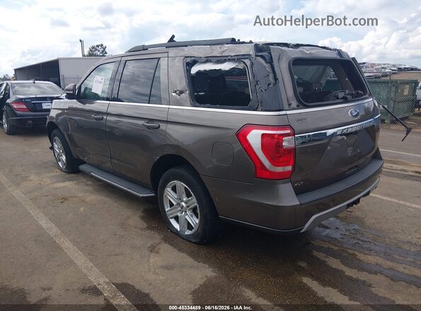 1FMJU1HT4KEA87268 2019 FORD EXPEDITION Brown Trasero izquierdo