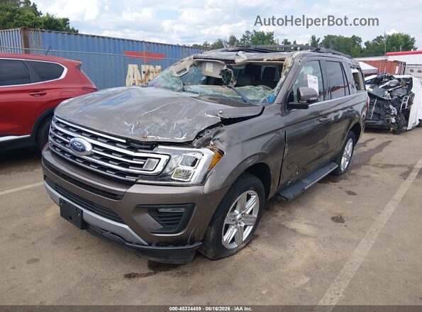 1FMJU1HT4KEA87268 2019 FORD EXPEDITION Brown Vista frontal
