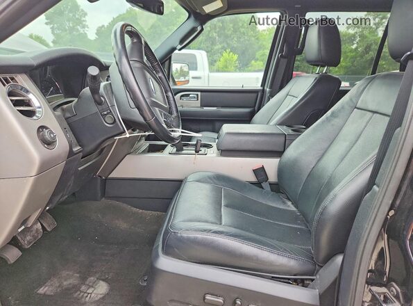 1FMJU1HT6HEA62896 2017 FORD EXPEDITION Черный Вид салона спереди