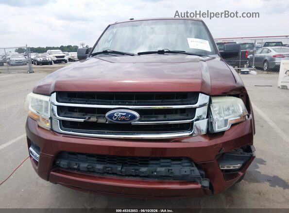 1FMJU1HT7HEA06353 2017 FORD EXPEDITION Red Vista frontal
