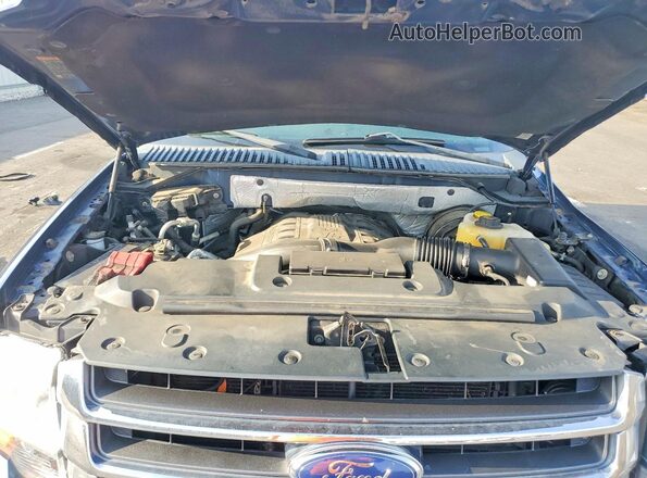 1FMJU1HTXHEA72332 2017 FORD EXPEDITION Blue Engine compartment view