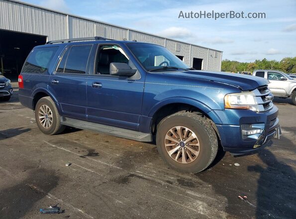 1FMJU1HTXHEA72332 2017 FORD EXPEDITION Blue Front right