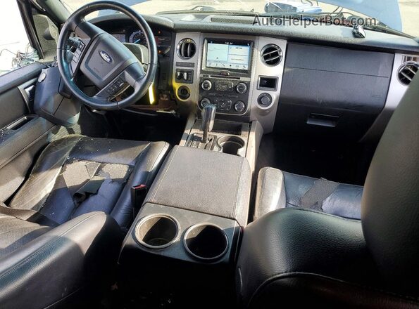 1FMJU1HTXHEA72332 2017 FORD EXPEDITION Blue Dashboard view