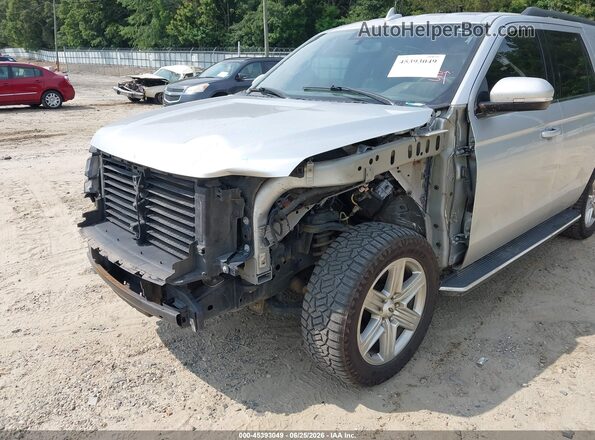 1FMJU1HTXKEA65484 2019 FORD EXPEDITION Silver Widok z przodu