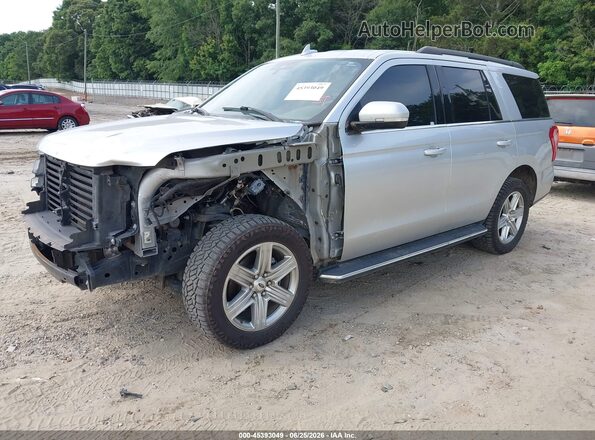1FMJU1HTXKEA65484 2019 FORD EXPEDITION Silver Przód lewy