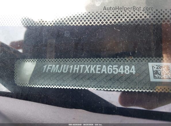 1FMJU1HTXKEA65484 2019 FORD EXPEDITION Silver 