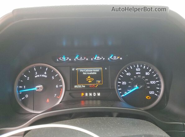 1FMJU1HTXLEA51750 2020 FORD EXPEDITION Gray Вид щитка приладів