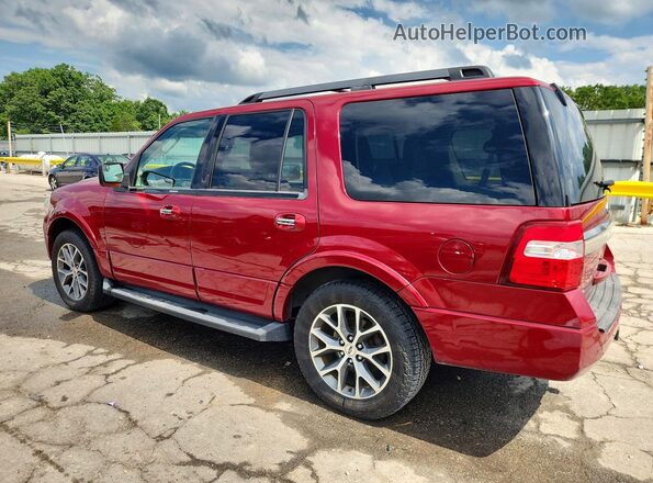 1FMJU1JT4GEF56831 2016 FORD EXPEDITION Red უკანა მარცხენა