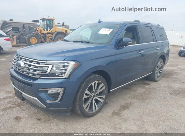 1FMJU1KT1LEA18399 2020 FORD EXPEDITION Blue Front left