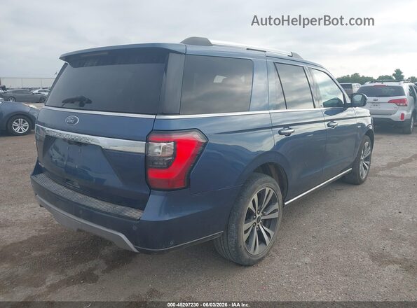 1FMJU1KT1LEA18399 2020 FORD EXPEDITION Blue Rear right