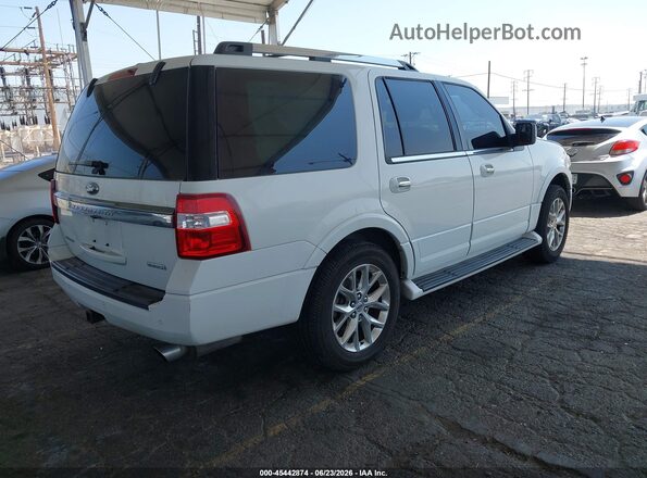 1FMJU1KT4GEF23276 2016 FORD EXPEDITION Белый Задняя правая четверть