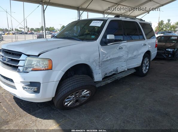 1FMJU1KT4GEF23276 2016 FORD EXPEDITION Белый Передняя левая четверть