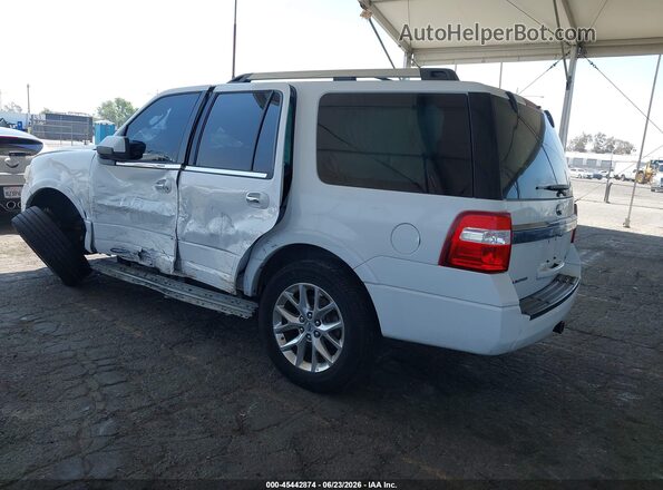 1FMJU1KT4GEF23276 2016 FORD EXPEDITION Белый Задняя левая четверть