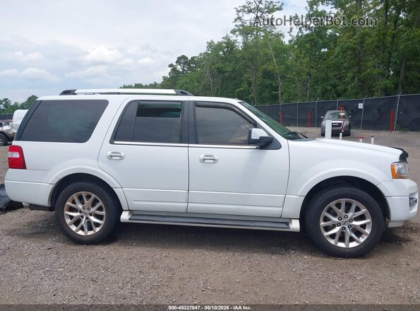 1FMJU1KT7HEA07947 2017 FORD EXPEDITION White Vista interior trasera