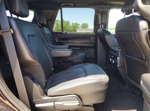1FMJU1KTXLEA60876 2020 FORD EXPEDITION Black Widok wnętrza z tyłu