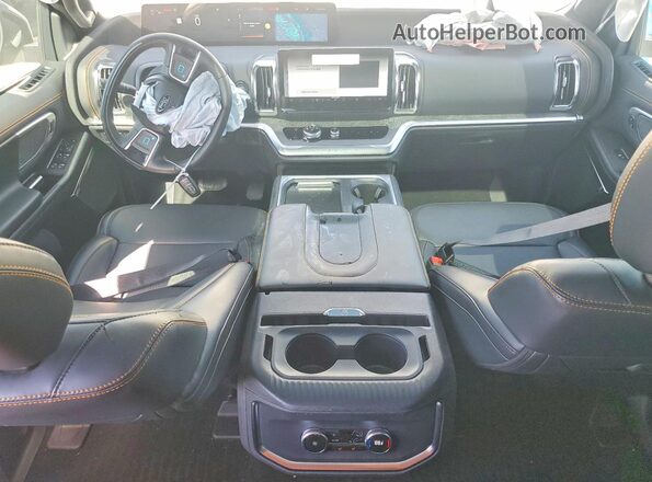 1FMJU1RG9SEA49830 2025 FORD EXPEDITION White Առջևի վահանակի տեսք