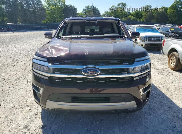 1FMJU2A89REB01316 2024 FORD EXPEDITION Burgundy Front view