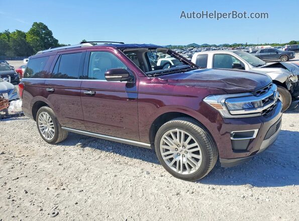 1FMJU2A89REB01316 2024 FORD EXPEDITION Burgundy Front right