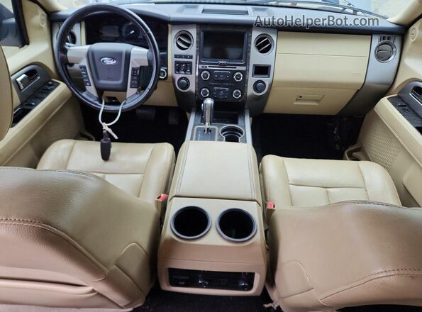 1FMJU2AT0HEA33703 2017 FORD EXPEDITION Gray Vista del salpicadero