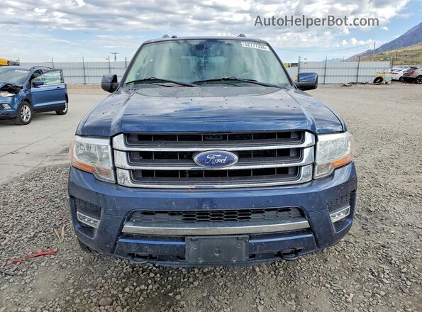 1FMJU2AT2HEA54276 2017 FORD EXPEDITION Blue Widok z przodu