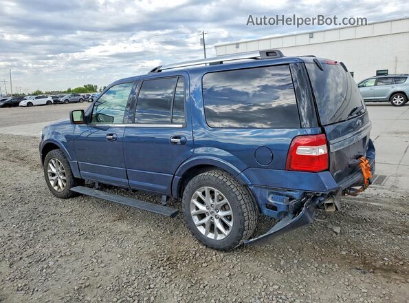 1FMJU2AT2HEA54276 2017 FORD EXPEDITION Blue Tył lewy