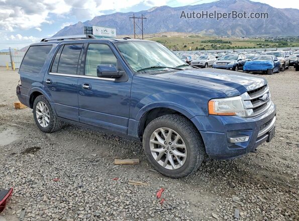 1FMJU2AT2HEA54276 2017 FORD EXPEDITION Blue Przód prawy