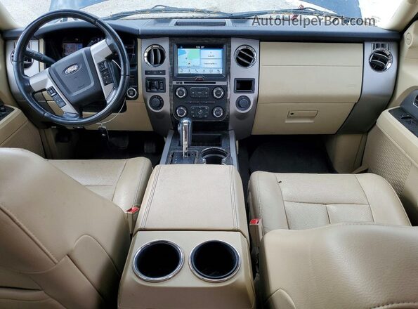 1FMJU2AT2HEA54276 2017 FORD EXPEDITION Blue Widok deski rozdzielczej