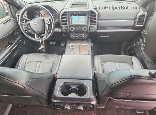 1FMJU2AT2JEA57796 2018 FORD EXPEDITION Black Dashboard view